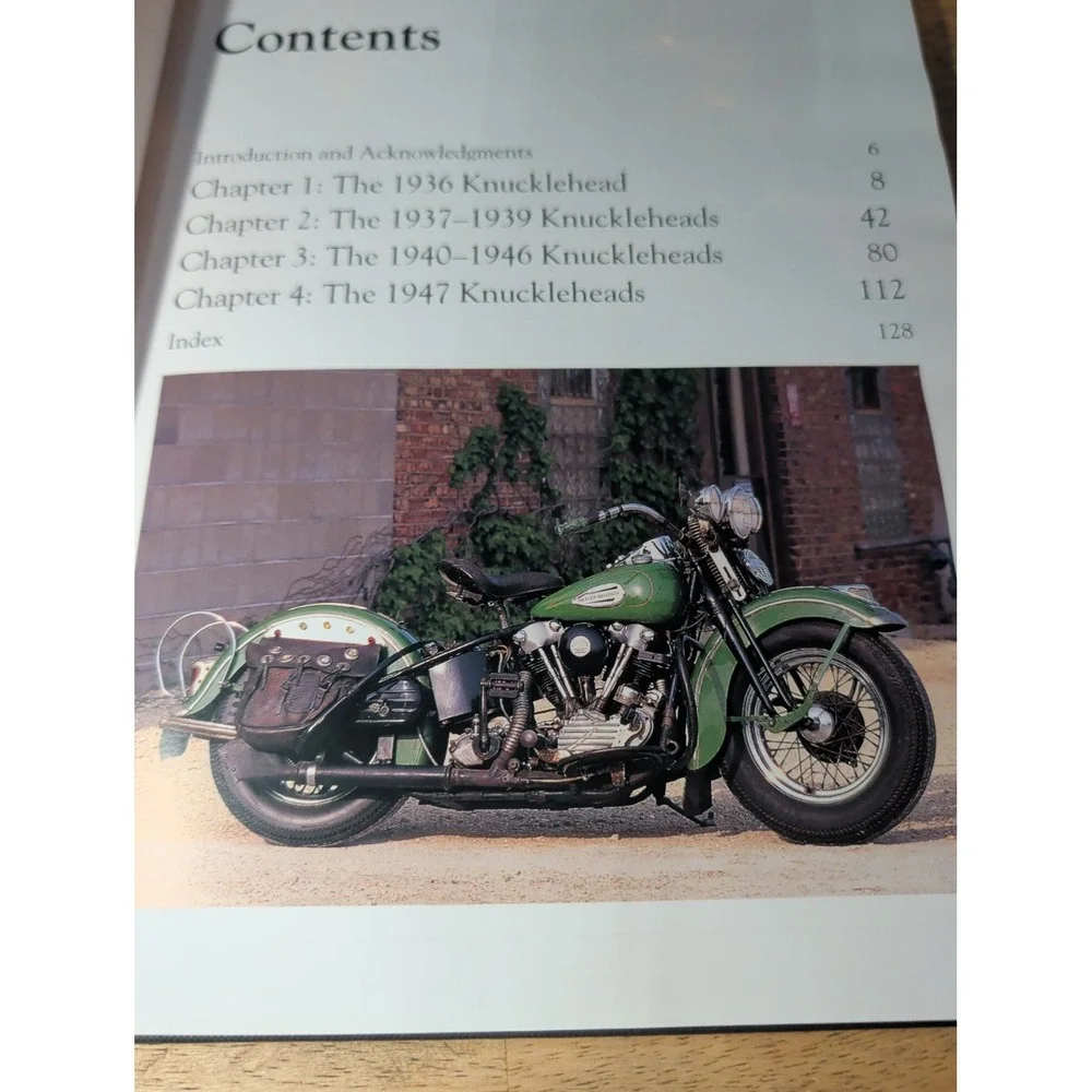 Original Harley-Davidson Knucklehead : The Restorer's Guide by Greg Field (2004,